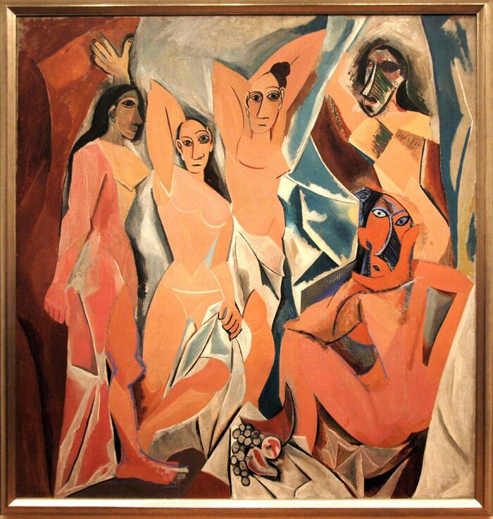 Bức tranh "Những cô gái Avignon" được xem là khởi đầu cho trào lưu này
