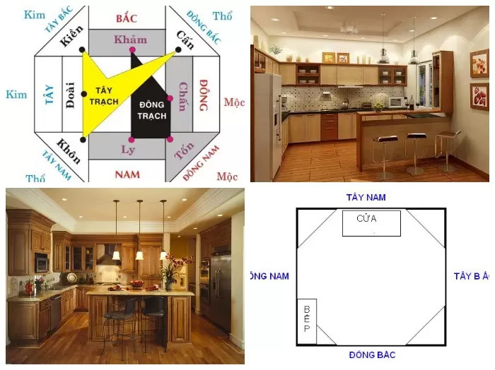 Vị Trí Đặt Bếp Cấm Kỵ Trong Phong Thủy