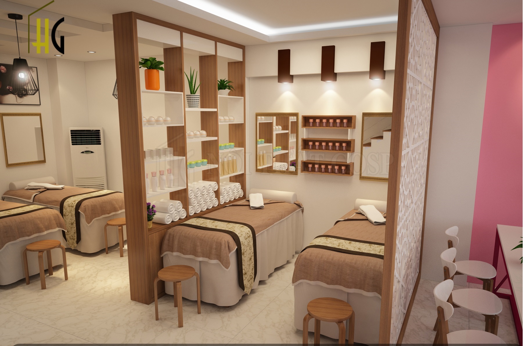 vach ngan spa