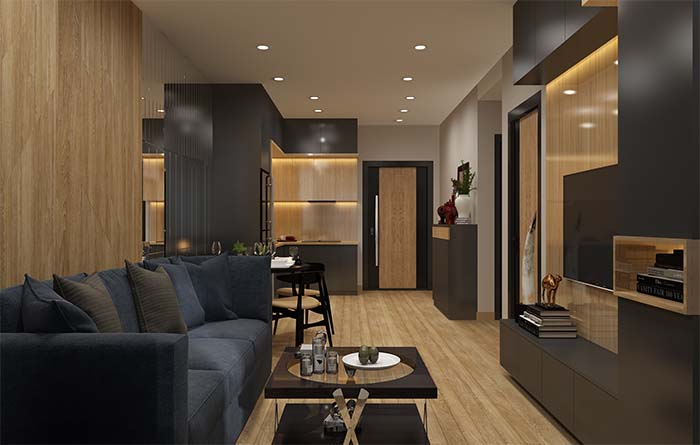 Những lưu ý khi thiết kế nội thất theo phong cách tân cổ điển tại Căn hộ Sài Gòn Mia Quận 7