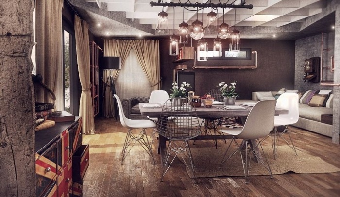 Đặc trưng nổi bật của phong cách nội thất Vintage