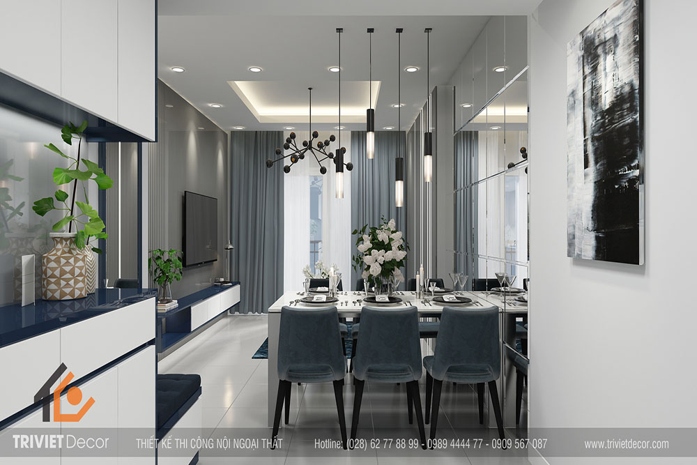Thiết kế nội thất căn hộ đẹp tại tphcm 2