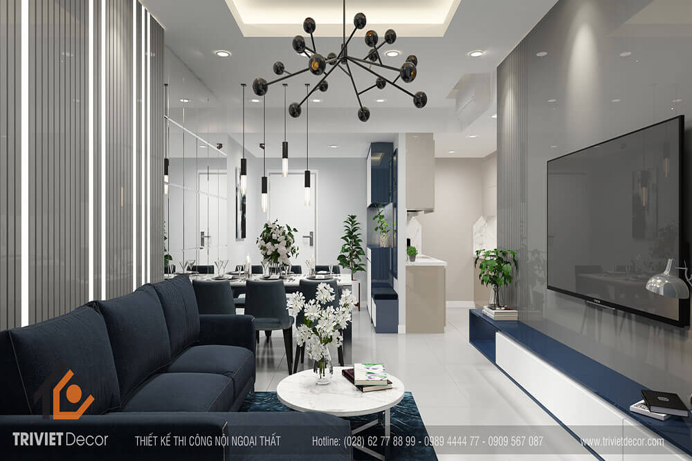 Thiết kế nội thất căn hộ đẹp tại tphcm