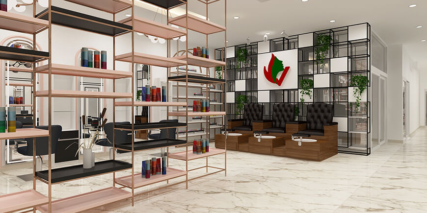 SÁNG TẠO NHƯNG THIẾT THỰC - YẾU TỐ KHÔNG THỂ THIẾU KHI THIẾT KẾ NỘI THẤT SALON TÓC