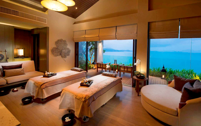 Thiết kế spa cho phòng massage VIP đòi hỏi cần cân nhắc về chi tiết và sự tinh tế trong nội thất